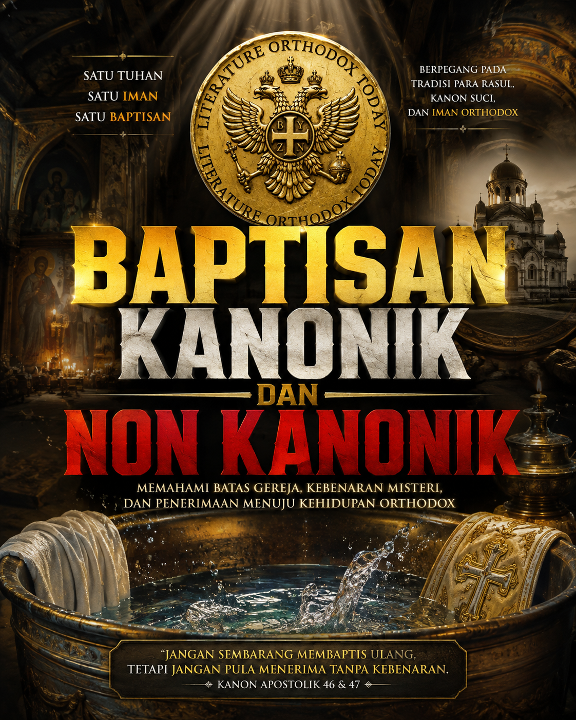 BAPTISAN KANONIK ATAU NON-KANONIK?